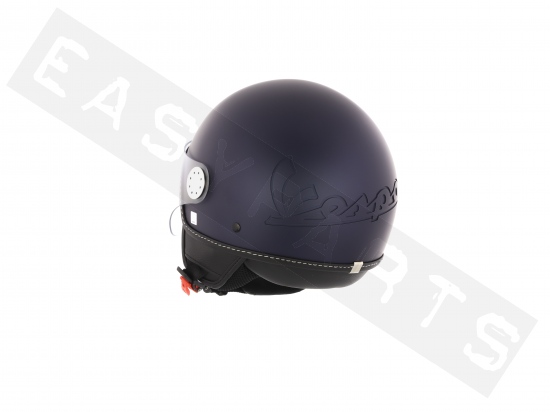 Piaggio Helm Demi Jet VESPA Visor 3.0 Mat Blauw 288/A